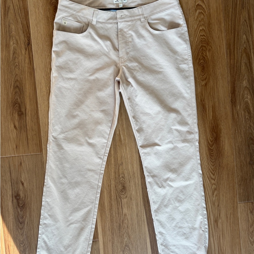 Peter Millar Light Tan Trousers